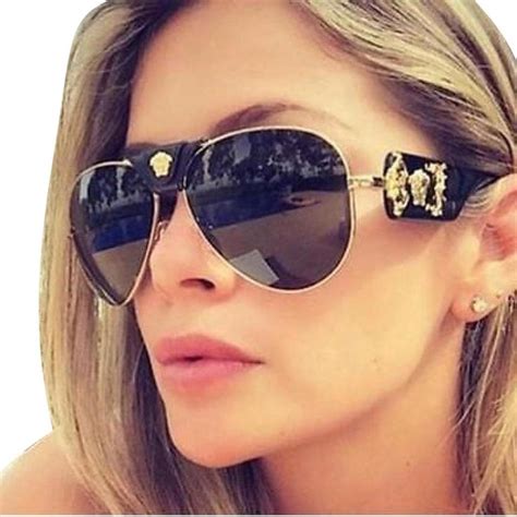 versace aviator sunglasses ebay|Versace aviator sunglasses women.